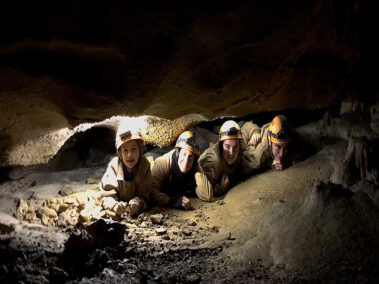 Espeleología en la Cueva Marco (Bizkaia)