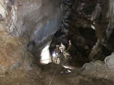 Espeleología en la Cueva Marco (Bizkaia)