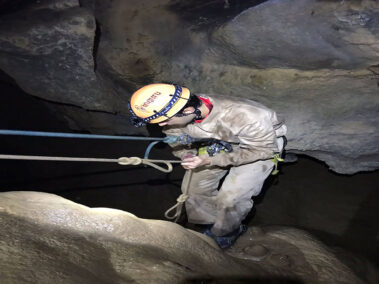 Espeleología en la Cueva Marco (Bizkaia)