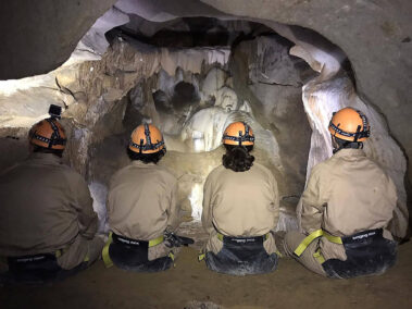 Espeleología en la Cueva Marco (Bizkaia)
