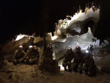 Espeleología en la Cueva Marco (Bizkaia)