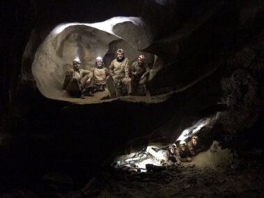 Espeleología en la Cueva Marco (Bizkaia)