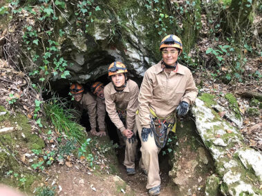 Espeleología en la Cueva Marco (Bizkaia)