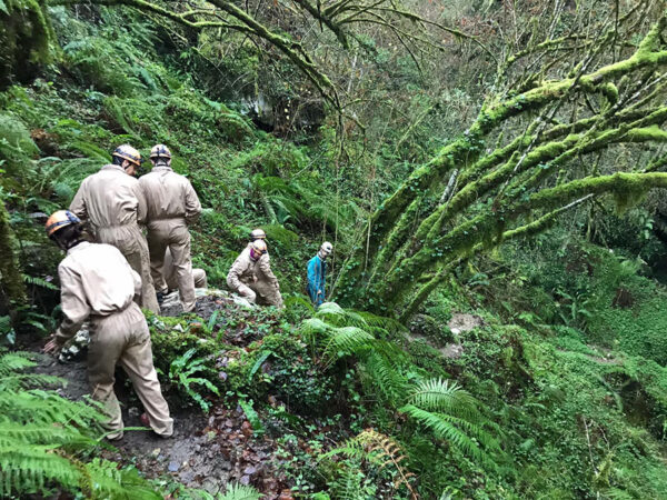  Espeleología en Cueva AIXA II (Gipuzkoa)
