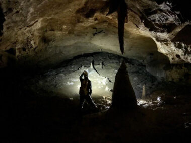 Espeleología en Cueva AIXA II (Gipuzkoa)