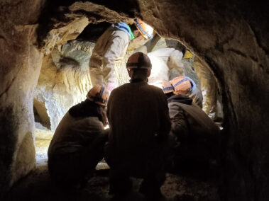 Espeleología en Cueva AIXA II (Gipuzkoa)