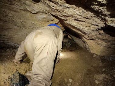 Espeleología en Cueva AIXA IV Cañon (Gipuzkoa)