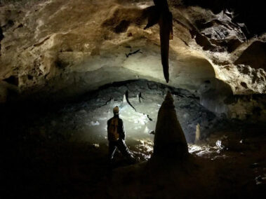 Espeleología en Cueva AIXA IV Cañon (Gipuzkoa)