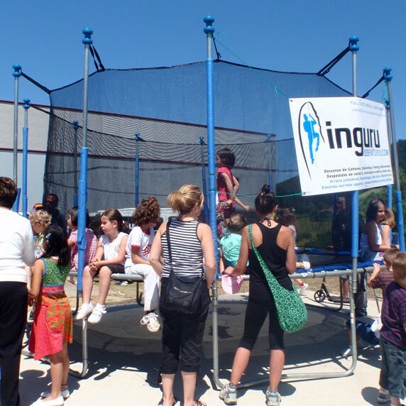 Cama elástica para eventos