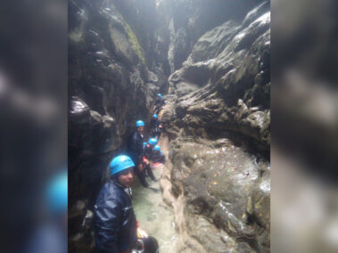 Descenso del Barranco Gloces (Pirineos)