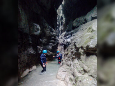 Descenso del Barranco Gloces (Pirineos)