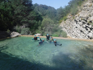 Descenso del Barranco D'os Lucars (Pirineos)