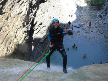 Descenso del Barranco D'os Lucars (Pirineos)