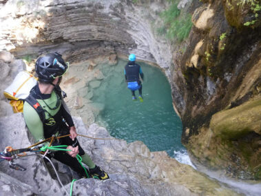Descenso del Barranco D'os Lucars (Pirineos)