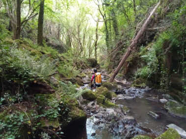 Barranco Saturio - rapel final