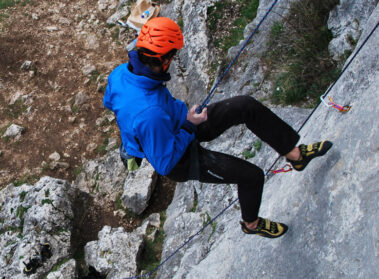 Escalada en el Santuario de Oro, Álava
