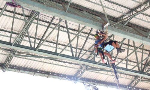 Salto pendular para eventos