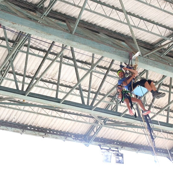 Salto pendular para eventos