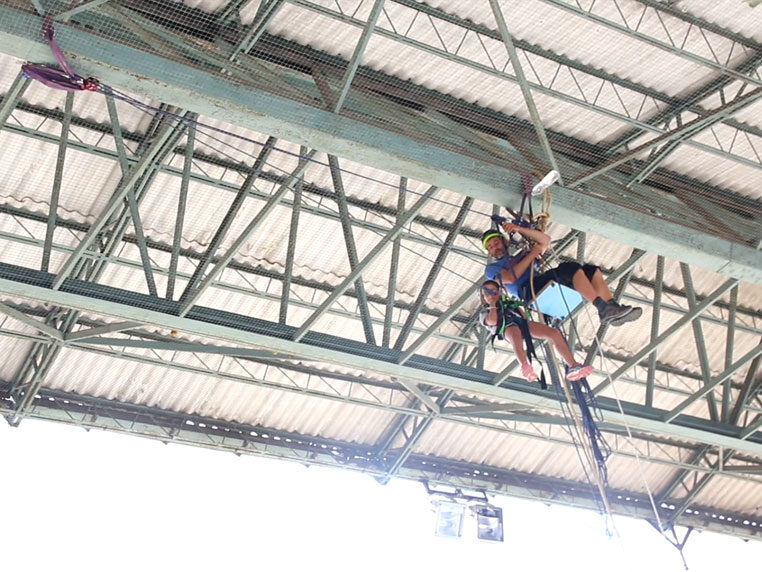 Salto pendular para eventos