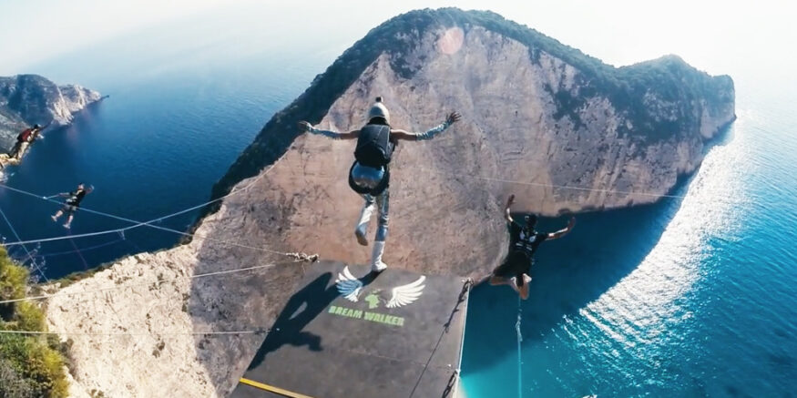 Rope Jump en Grèce