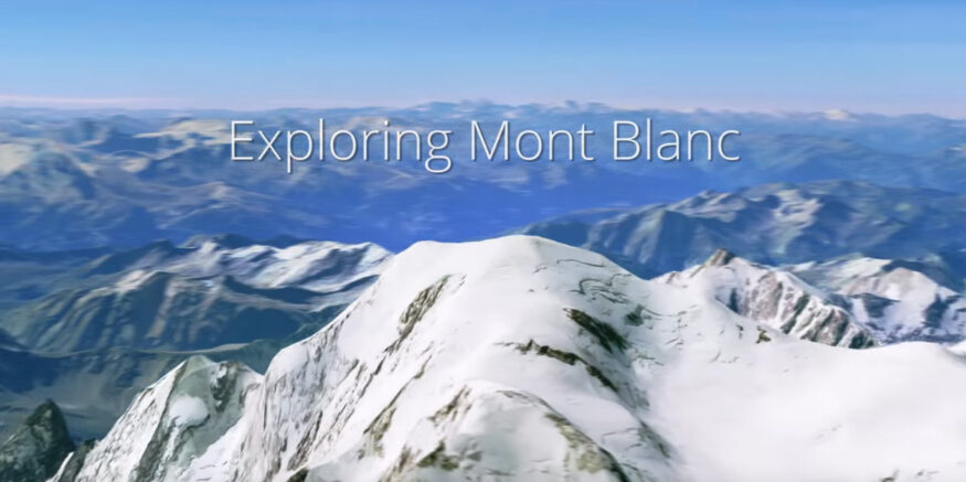 Explore Mont Blanc with Kilian Jornet, Ueli Steck, Candide Thovex, and Google Maps