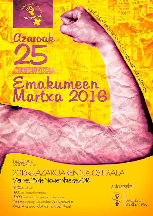 EMAKUMEEN MARTXA 2016