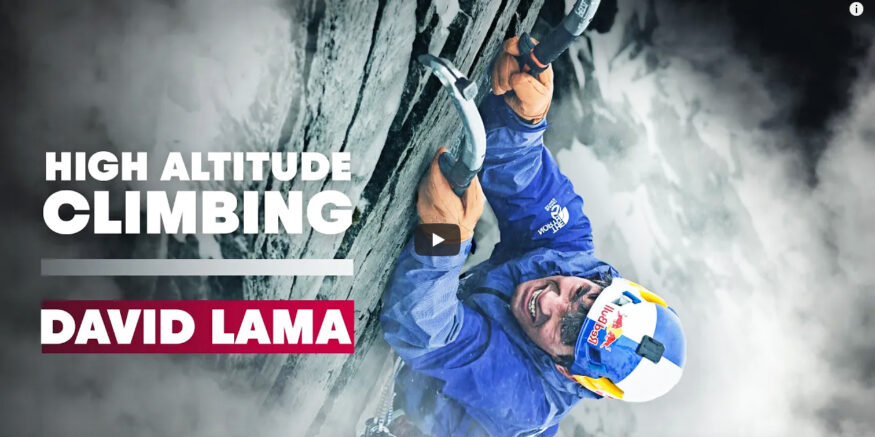 David Lama LUNAG RI 6907m