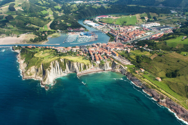 Geoparke del Flysch en Zumaia (Guizpucoa)