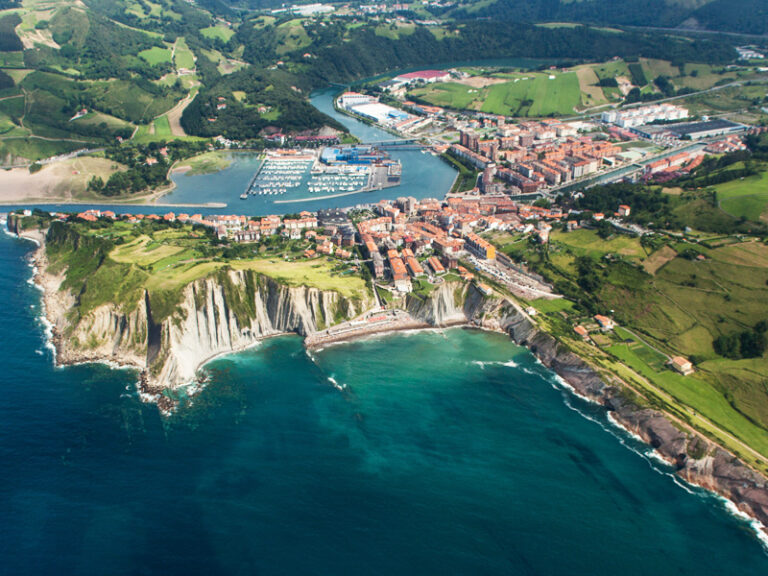 Geoparke del Flysch en Zumaia (Guizpucoa)