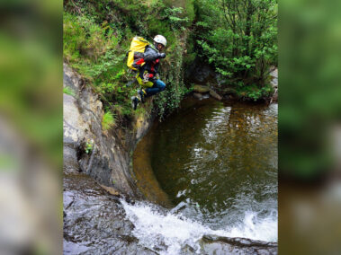 Descenso del Barranco Chorretones (Bizkaia)